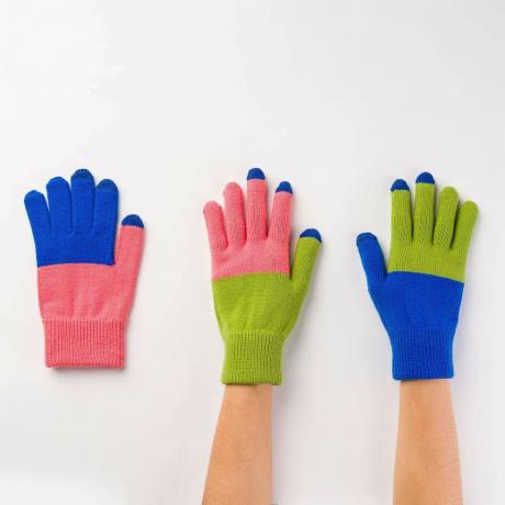 Coppia e guanti touchscreen in maglia di ricambio